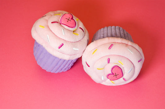 Cute Cupcake Squeaky Toy